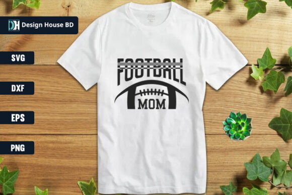 Football Mom SVG: Cricut, PNG, EPS
