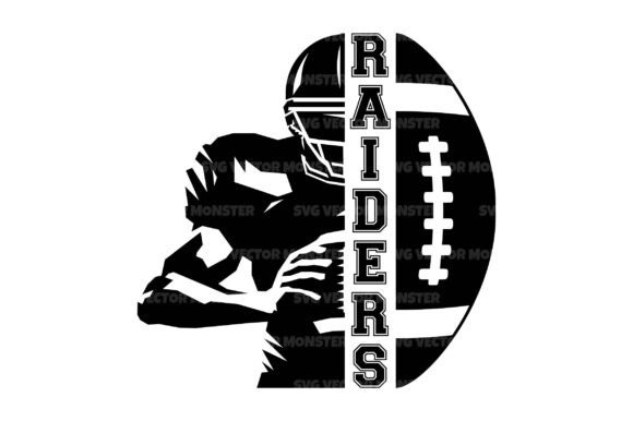 Raiders Football SVG PNG: Graphics for Crafts