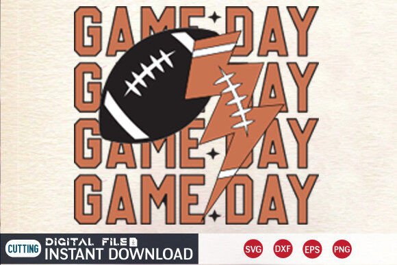 Retro Football Graphics for Crafts & Content Publishing