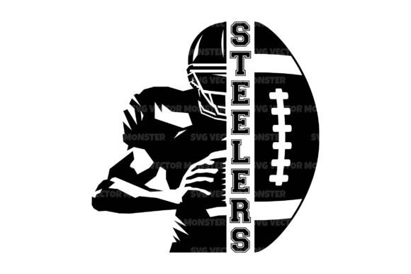 Steelers Football SVG PNG: Graphics for Crafts