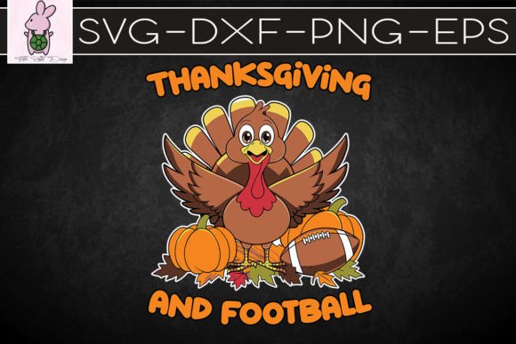 Thanksgiving Football and Baby SVG Graphics for Crafts